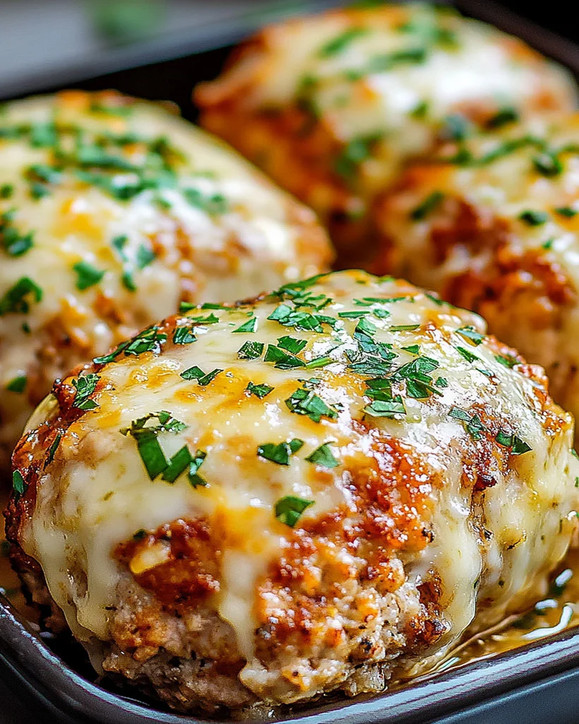 Garlic Parmesan Chicken Meatloaf – Best Easy Dinner Recipe