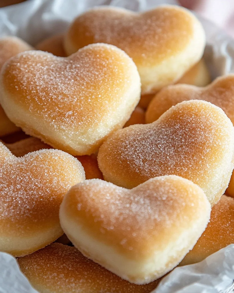 Homemade Valentine Doughnuts