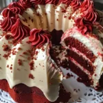 Red Velvet Cheesecake Bundt Cake Recipe – Easy Dessert