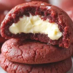 Red Velvet Cheesecake Stuffed Cookies | Best Dessert Recipe