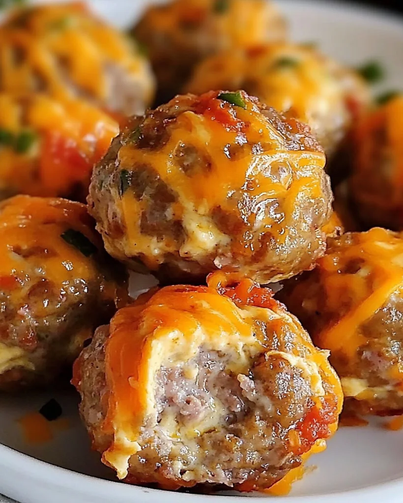 Rotel Cream Cheese Sausage Balls – Best Party Appetizer