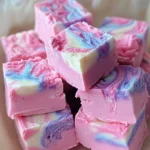 Cotton Candy Fudge Recipe – Easy No Bake Dessert