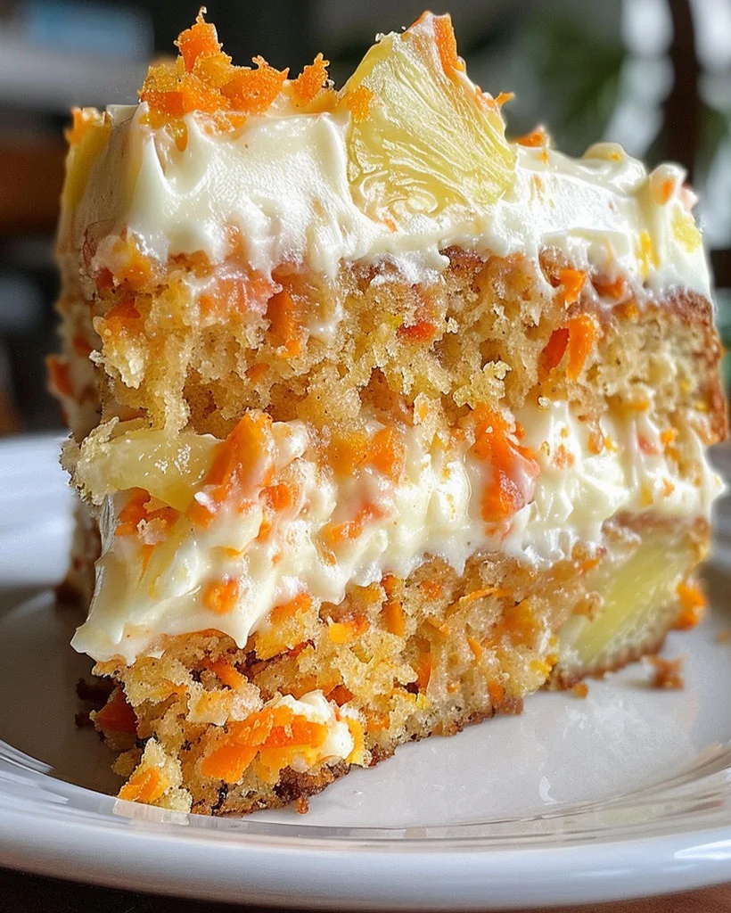 Easy Carrot Cake with Pineapple – Best Carrot Cake Recipe