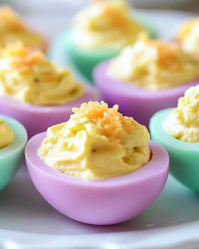 Colored Deviled Eggs – Easy Easter Appetizer Recipe