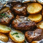 Garlic Butter Steak & Potatoes – Easy Dinner Ideas