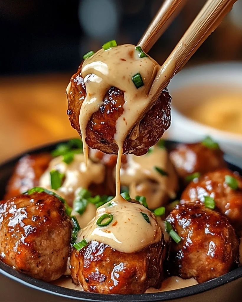 Juicy Korean Barbecue Meatballs – Easy Recipe