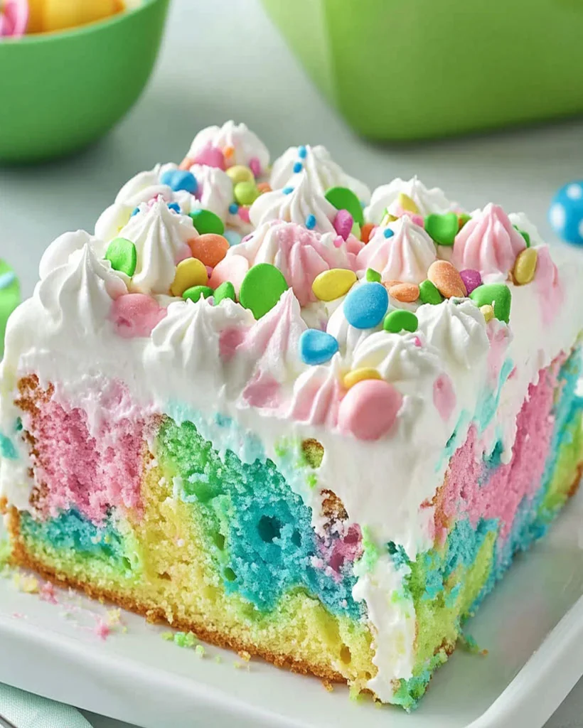 Easter Poke Cake – Easy & Colorful Spring Dessert