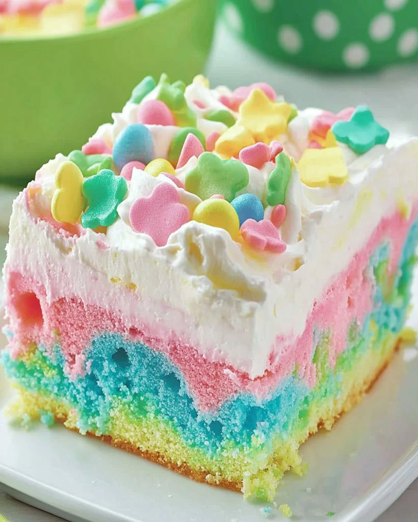 Easter Poke Cake – Easy & Colorful Spring Dessert