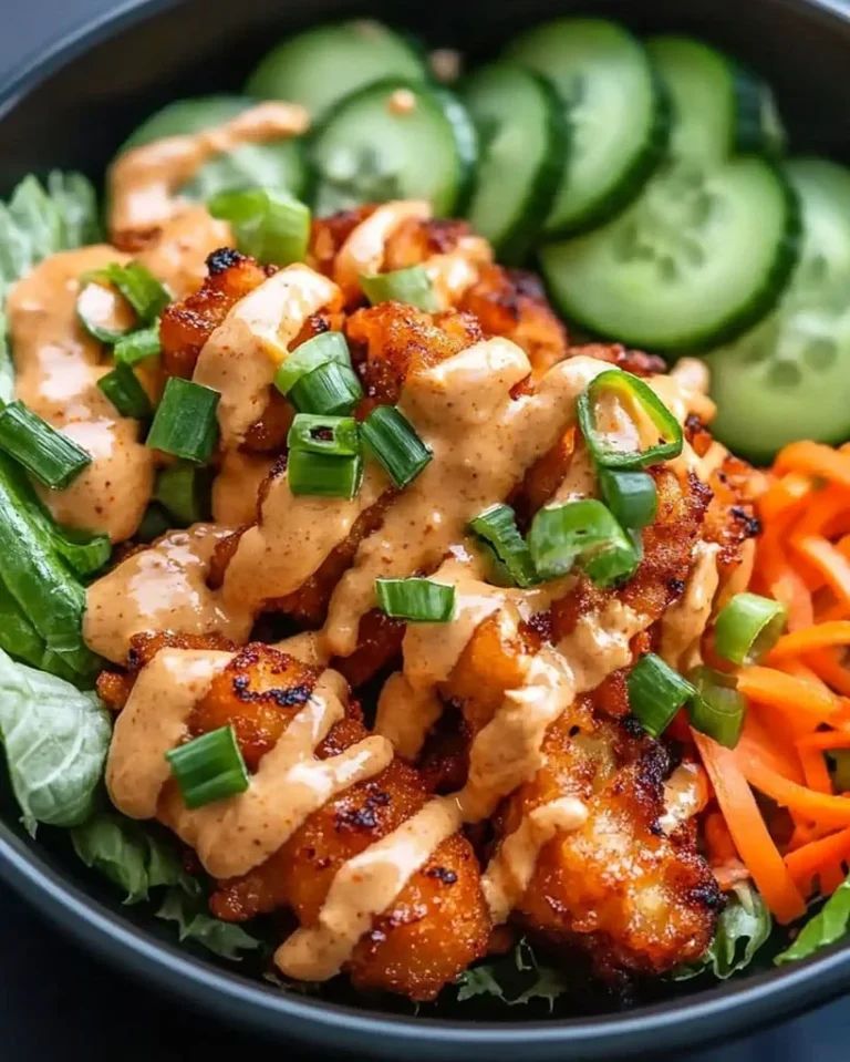 Bang Bang Chicken Bowl - Easy Crispy Chicken Recipe