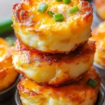 Cheesy Mashed Potato Puffs - Crispy & Easy Snack 64 Cheesy Mashed Potato Puffs - Crispy & Easy Snack