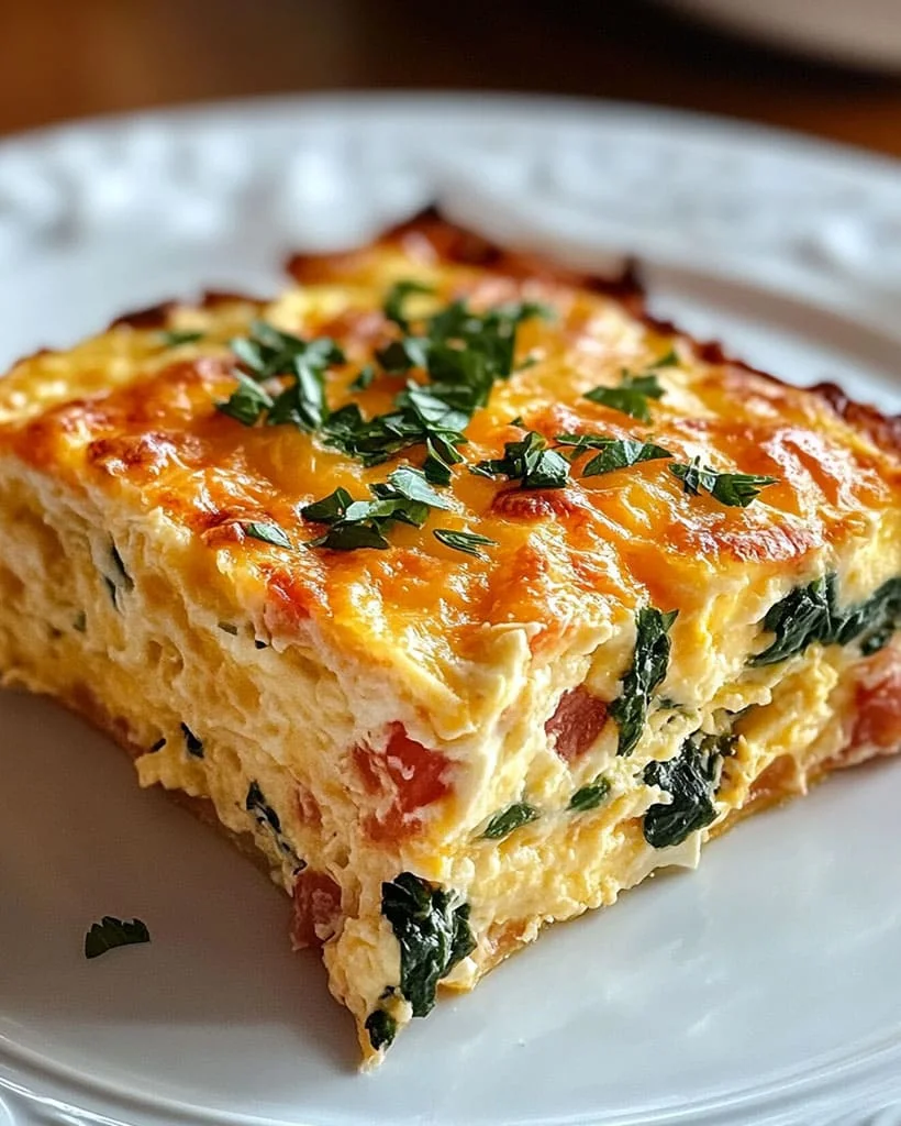 Cottage Cheese Egg Bake - High-Protein Breakfast Recipe