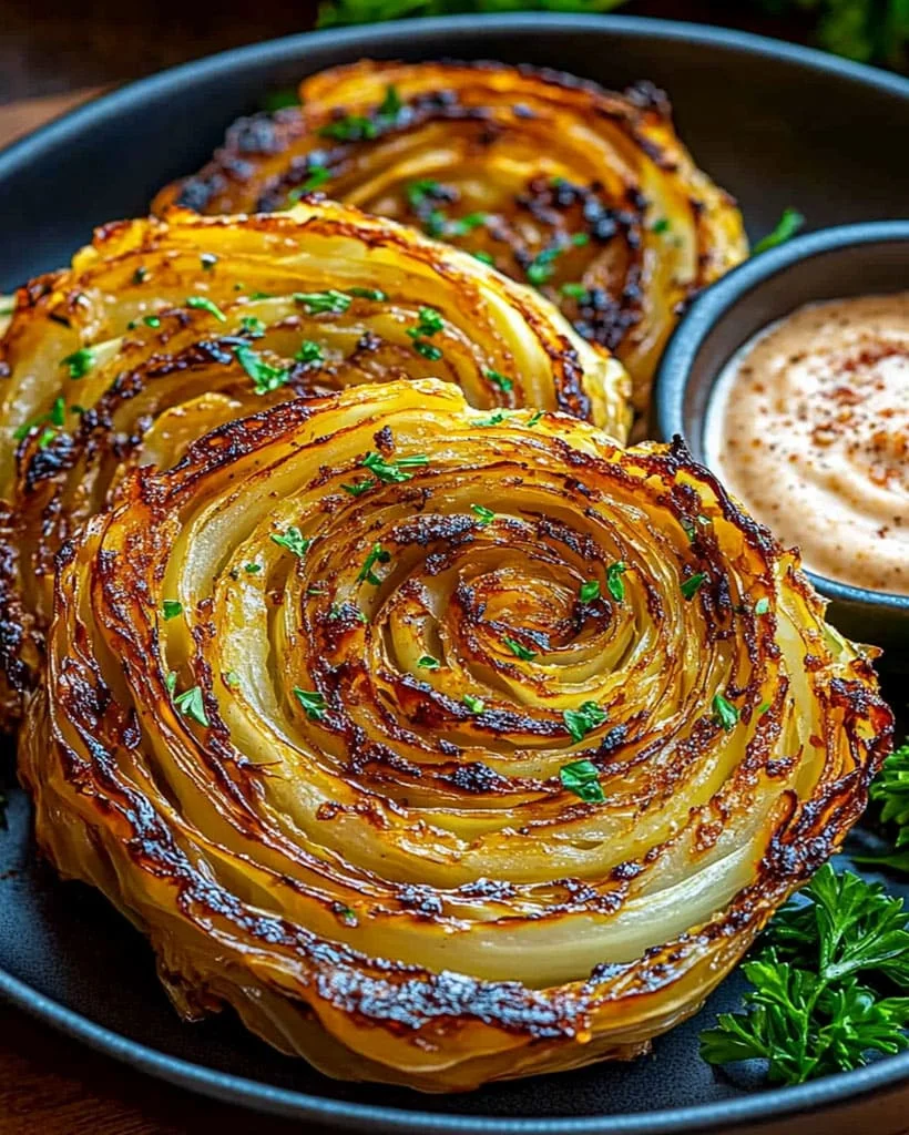 Garlic Roasted Cabbage Steaks - Easy Low-Carb Recipe 59 Garlic Roasted Cabbage Steaks - Easy Low-Carb Recipe