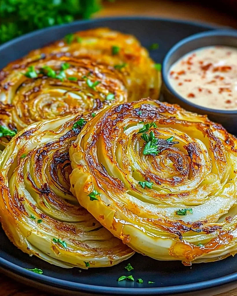Garlic Roasted Cabbage Steaks - Healthy Low-Carb Dish 59 Garlic Roasted Cabbage Steaks - Healthy Low-Carb Dish