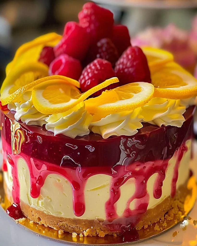 Lemon Raspberry Cheesecake Recipe | Easy Summer Treat 93 Lemon Raspberry Cheesecake Recipe | Easy Summer Treat