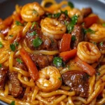 Spicy Shrimp and Beef Noodle Stir-Fry - Quick Dinner Recipe 85 Spicy Shrimp and Beef Noodle Stir-Fry - Quick Dinner Recipe