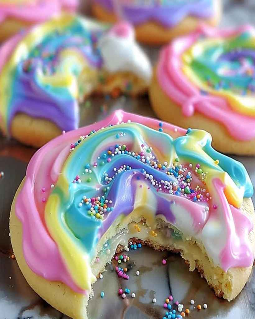 Unicorn Poop Cheesecake Cookies – Fun Party Treats