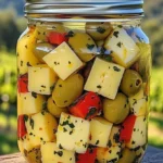 Mediterranean Marinated Cheese and Olive - Easy appetizer idea 62 Mediterranean Marinated Cheese and Olive - Easy appetizer idea