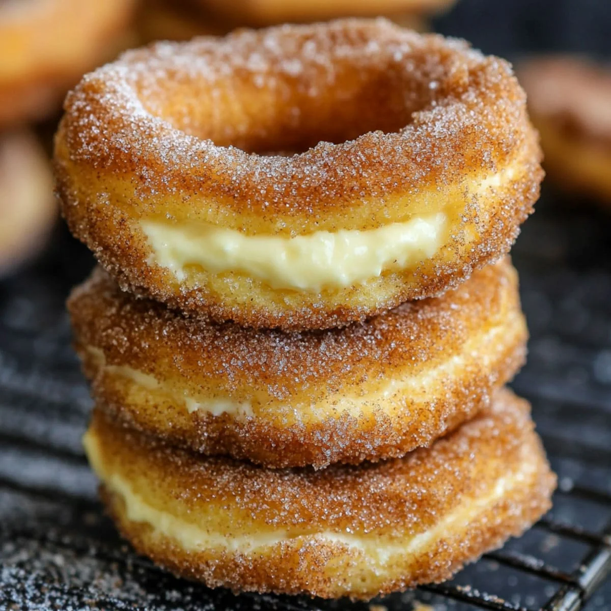 Churro Cheesecake Cookies – Easy Dessert Recipe Ideas 50 Golden-brown churro cheesecake cookies filled with cream cheese and rolled in cinnamon sugar.