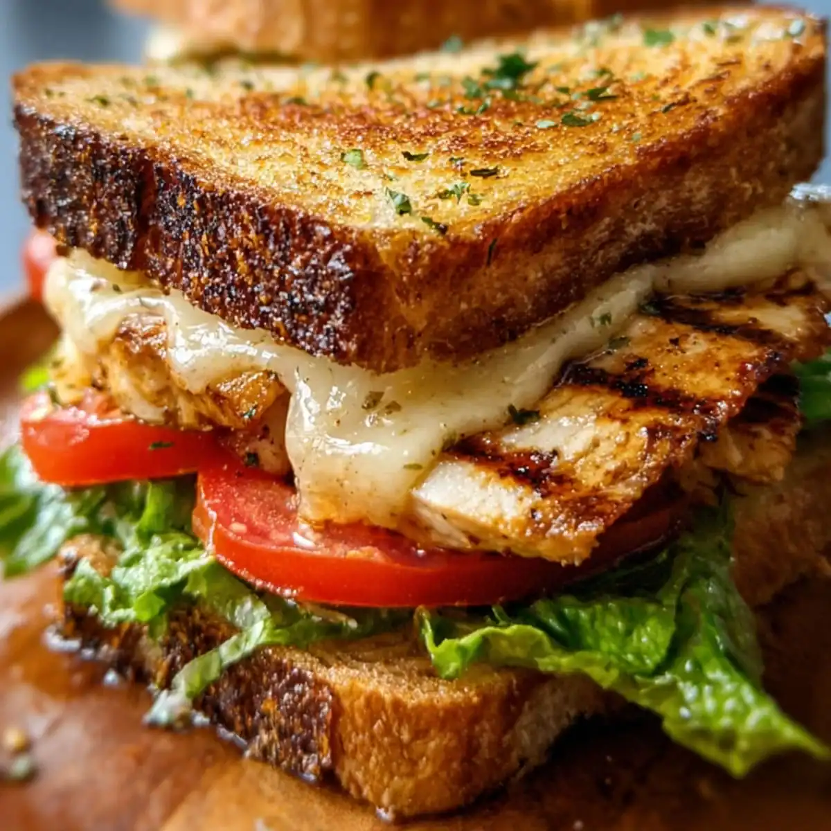 Irresistible Grilled Chicken Sandwich Everyone Will Love 56 Grilled chicken sandwich recipe with garlic butter bread and fresh veggies