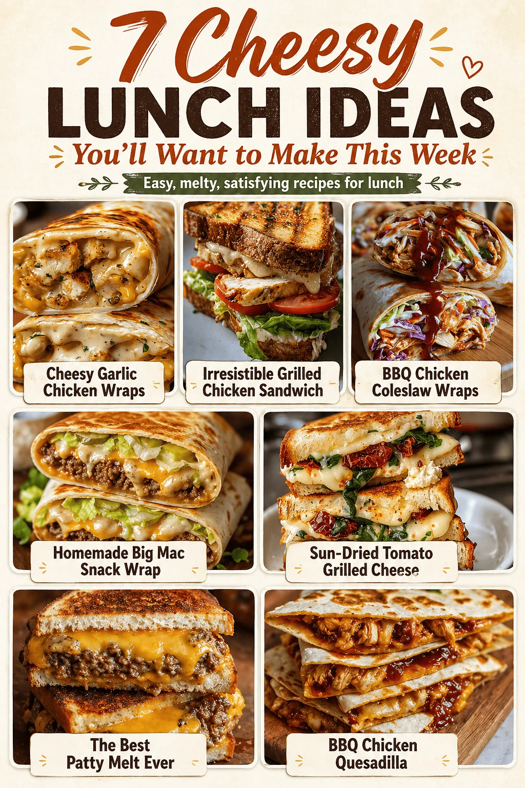 6 Cheesy Lunch Ideas You’ll Want to Make This Week